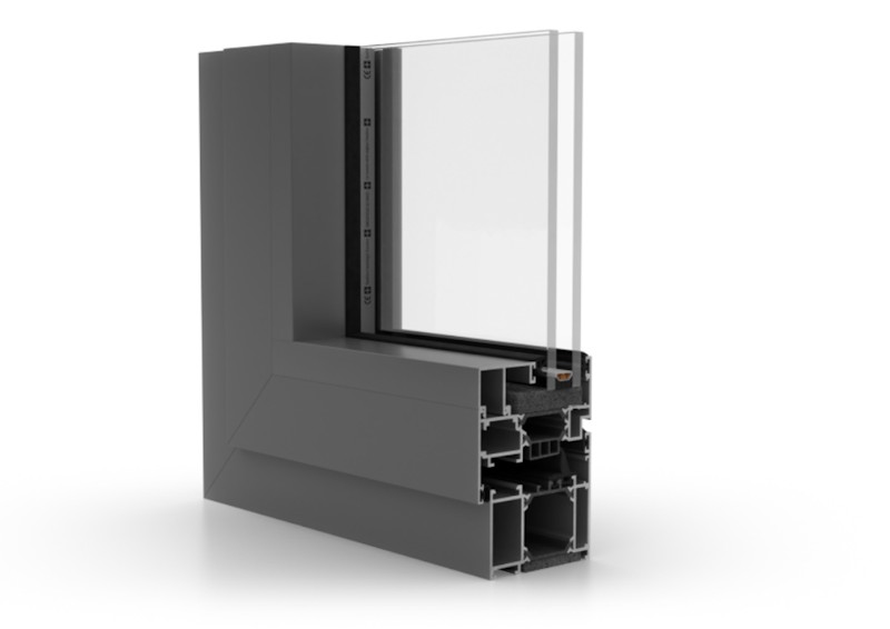 Cortizo COR 70 Industrial aluminium ramen